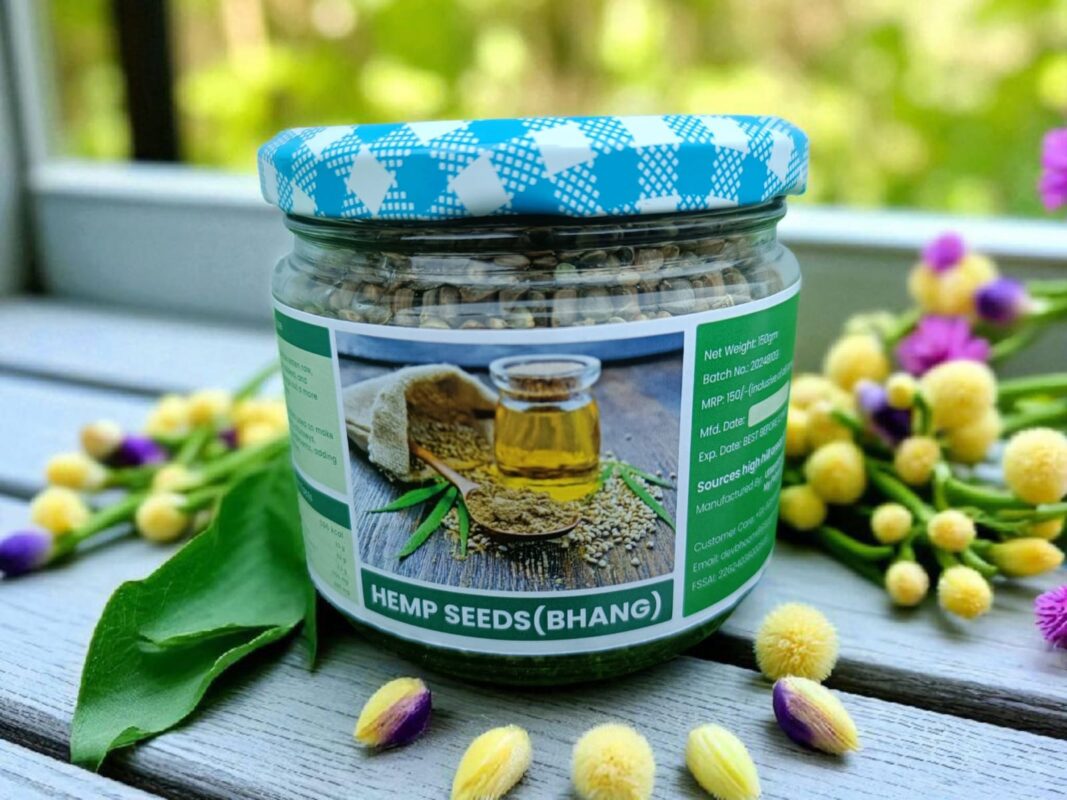 Organic Raw Hemp Seeds rich in protein Organic Hemp Seeds superfood Raw Himalayan Hemp Seeds