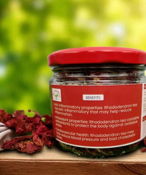 Loose Leaf Buransh Tea 35g – Natural herbal tea from Uttarakhand