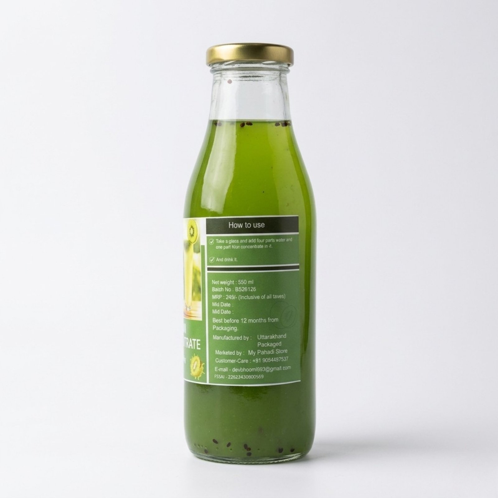 Himalayan Kiwi Concentrate Juice - Image 2